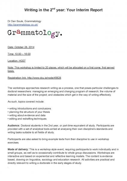 Online report writing